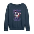 thumbnail image 1 of The Nightmare Before Christmas - Everybody Scream - Women's Lightweight French Terry Long Sleeve Shirt, 1 of 5