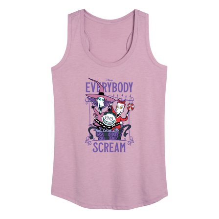 The Nightmare Before Christmas - Everybody Scream - Women's Racerback Tank Top