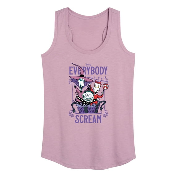 The Nightmare Before Christmas - Everybody Scream - Women's Racerback Tank Top