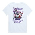 thumbnail image 1 of The Nightmare Before Christmas - Everybody Scream - Youth Short Sleeve Graphic T-Shirt, 1 of 5