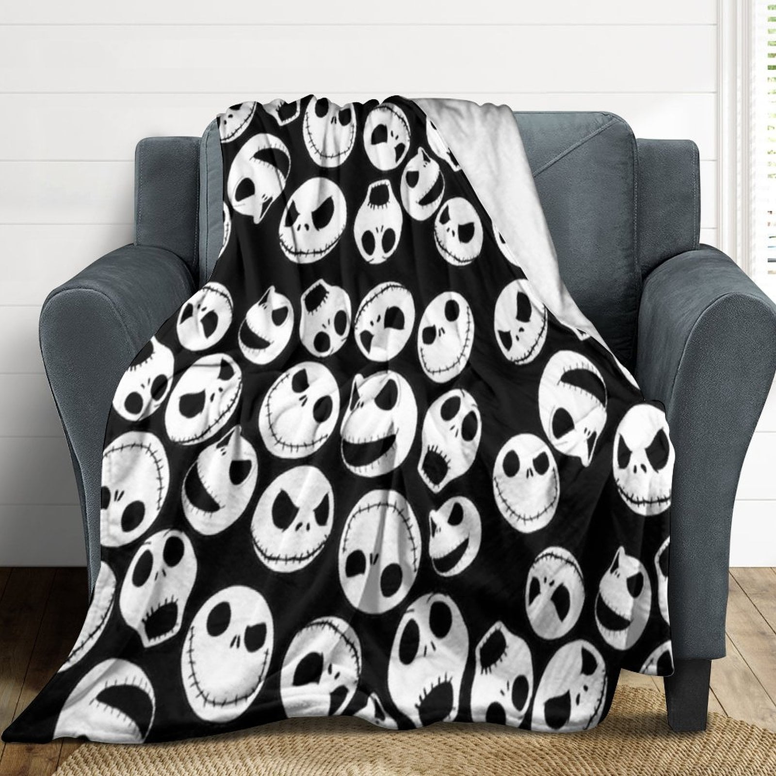 The Nightmare Before Christmas Flannel Blankets Soft Plush Throw