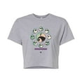 thumbnail image 1 of The Nightmare Before Christmas - Forever and Always - Juniors Cropped Cotton Blend T-Shirt, 1 of 5