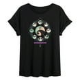 thumbnail image 1 of The Nightmare Before Christmas - Forever and Always - Juniors Ideal Flowy Muscle T-Shirt, 1 of 5