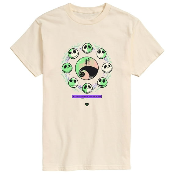 The Nightmare Before Christmas - Forever and Always - Men's Short Sleeve Graphic T-Shirt