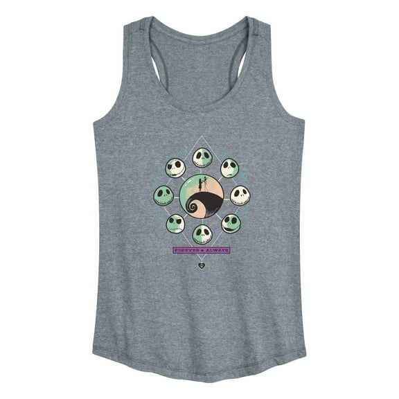 The Nightmare Before Christmas - Forever and Always - Women's Racerback Tank Top