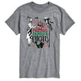 thumbnail image 1 of The Nightmare Before Christmas - Friends Family And Frights - Men's Short Sleeve Graphic T-Shirt, 1 of 5
