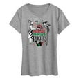 thumbnail image 1 of The Nightmare Before Christmas - Friends Family And Frights - Women's Short Sleeve Graphic T-Shirt, 1 of 5