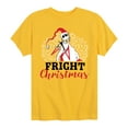 thumbnail image 1 of The Nightmare Before Christmas - Fright Christmas - Toddler And Youth Short Sleeve Graphic T-Shirt, 1 of 5