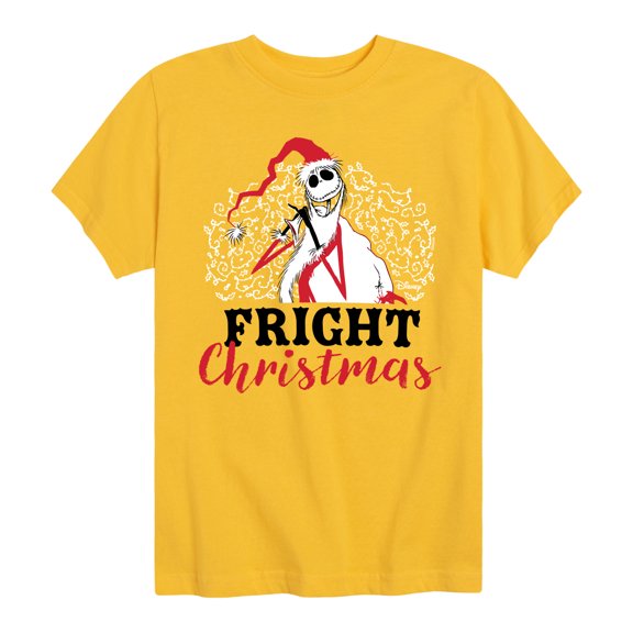 The Nightmare Before Christmas - Fright Christmas - Toddler And Youth Short Sleeve Graphic T-Shirt