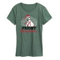 thumbnail image 1 of The Nightmare Before Christmas - Fright Christmas - Women's Short Sleeve Graphic T-Shirt, 1 of 5
