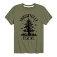 thumbnail image 1 of The Nightmare Before Christmas - Frightfully Festive - Toddler And Youth Short Sleeve Graphic T-Shirt, 1 of 5