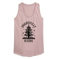 thumbnail image 1 of The Nightmare Before Christmas - Frightfully Festive - Women's Racerback Tank Top, 1 of 5