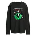 thumbnail image 1 of The Nightmare Before Christmas - Frightfully Festive Wreath - Men's Long Sleeve T-Shirt, 1 of 5