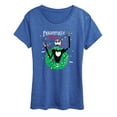 thumbnail image 1 of The Nightmare Before Christmas - Frightfully Festive Wreath - Women's Short Sleeve Graphic T-Shirt, 1 of 5