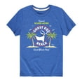 thumbnail image 1 of The Nightmare Before Christmas - Ghost Dog Beach   - Toddler And Youth Short Sleeve Graphic T-Shirt, 1 of 5