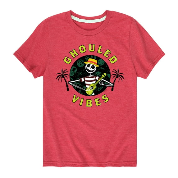 The Nightmare Before Christmas - Ghouled Vibes - Toddler And Youth Short Sleeve Graphic T-Shirt