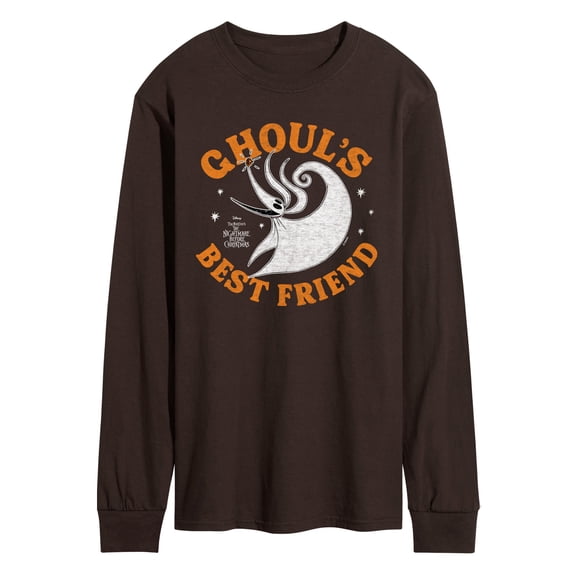 The Nightmare Before Christmas - Ghouls Best Friend - Men's Long Sleeve Graphic T-Shirt