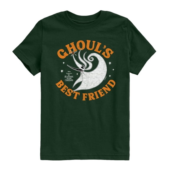 The Nightmare Before Christmas - Ghouls Best Friend - Youth Boys Short Sleeve Graphic T-Shirt