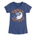 thumbnail image 1 of The Nightmare Before Christmas - Ghouls Best Friend - Youth Girls Fitted Short Sleeve T-Shirt, 1 of 4