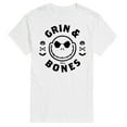 thumbnail image 1 of The Nightmare Before Christmas - Grin And Bones - Men's Short Sleeve Graphic T-Shirt, 1 of 5