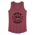 thumbnail image 1 of The Nightmare Before Christmas - Grin And Bones - Women's Racerback Tank Top, 1 of 5
