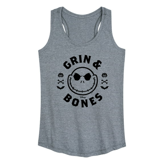 The Nightmare Before Christmas - Grin And Bones - Women's Racerback Tank Top