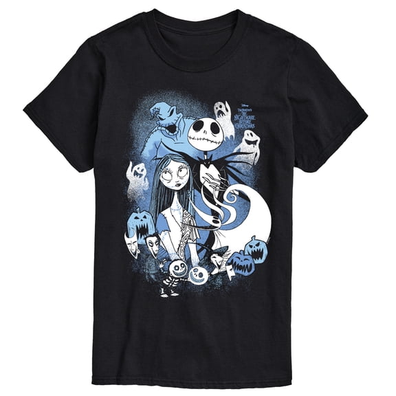 The Nightmare Before Christmas - Group - Men's Short Sleeve Graphic T-Shirt