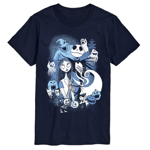 The Nightmare Before Christmas - Group - Men's Short Sleeve Graphic T-Shirt