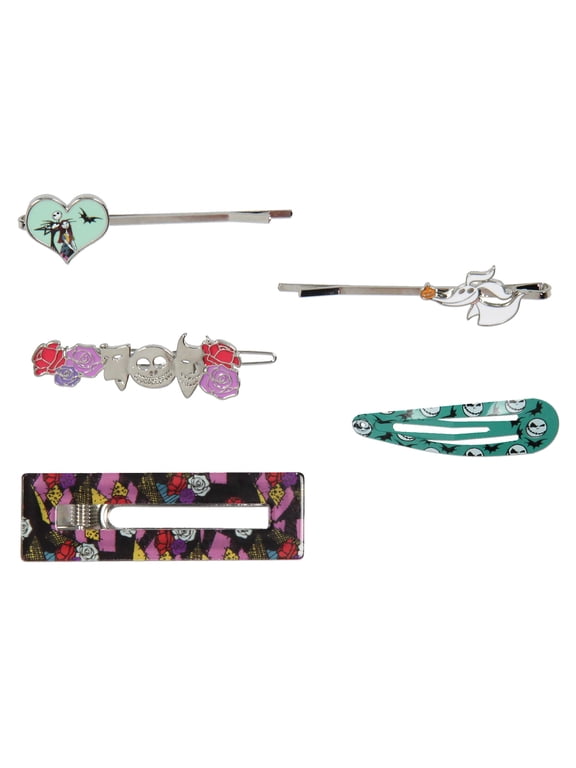 The Nightmare Before Christmas Hair Pins and Hair Clips For Women 5 Piece Set