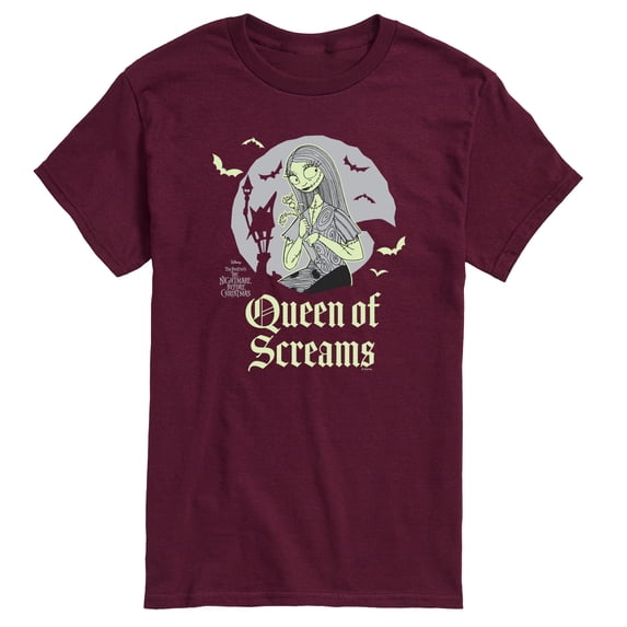 The Nightmare Before Christmas - Hallo Queen - Men's Short Sleeve Graphic T-Shirt