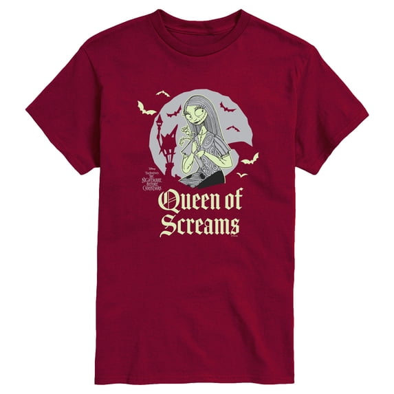 The Nightmare Before Christmas - Hallo Queen - Men's Short Sleeve Graphic T-Shirt