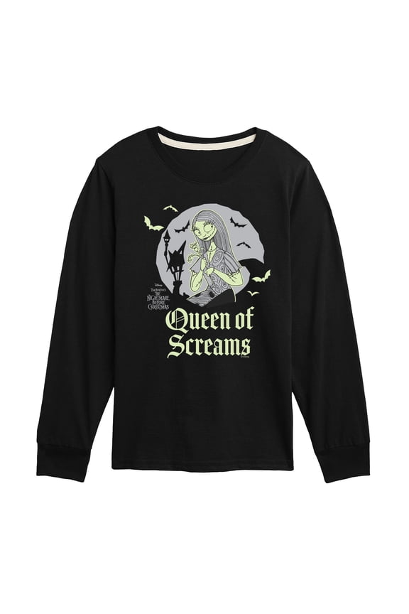 - Hallo Queen - Youth Boys Long Sleeve Graphic T-Shirt