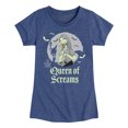 thumbnail image 1 of The Nightmare Before Christmas - Hallo Queen - Youth Girls Fitted Short Sleeve T-Shirt, 1 of 4