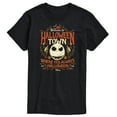 thumbnail image 1 of The Nightmare Before Christmas - Halloween Town Sign - Men's Short Sleeve Graphic T-Shirt, 1 of 5
