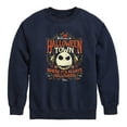 thumbnail image 1 of The Nightmare Before Christmas - Halloween Town Sign - Youth Crewneck Fleece Sweatshirt, 1 of 5