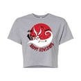 thumbnail image 1 of The Nightmare Before Christmas - Happy Howlidays - Juniors Cropped Cotton Blend T-Shirt, 1 of 5
