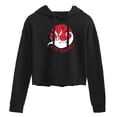 thumbnail image 1 of The Nightmare Before Christmas - Happy Howlidays - Juniors Cropped Pullover Hoodie, 1 of 5