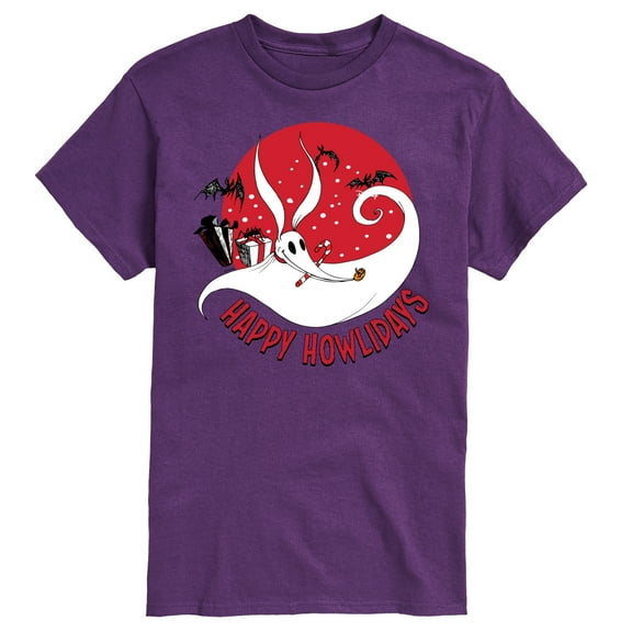 The Nightmare Before Christmas - Happy Howlidays - Men's Short Sleeve Graphic T-Shirt