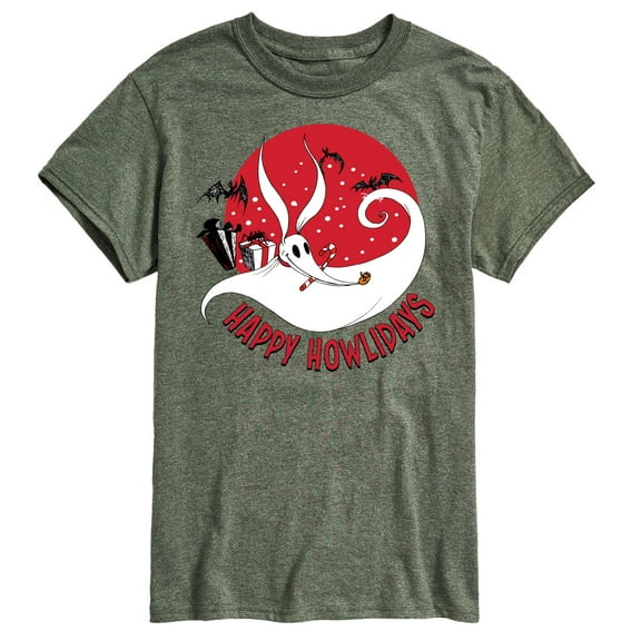 The Nightmare Before Christmas - Happy Howlidays - Men's Short Sleeve Graphic T-Shirt