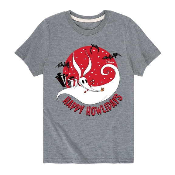 The Nightmare Before Christmas - Happy Howlidays - Toddler And Youth Short Sleeve Graphic T-Shirt