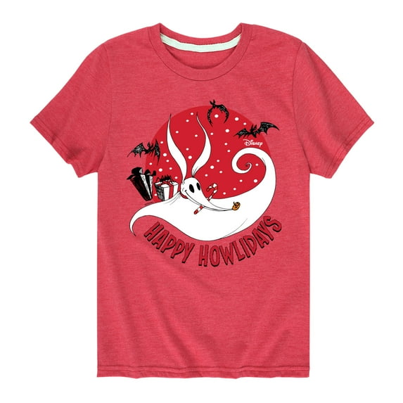 The Nightmare Before Christmas - Happy Howlidays - Toddler And Youth Short Sleeve Graphic T-Shirt