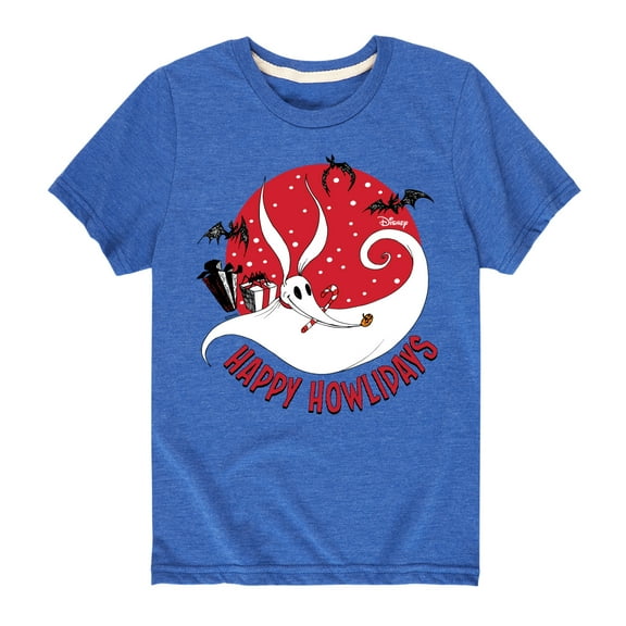The Nightmare Before Christmas - Happy Howlidays - Toddler And Youth Short Sleeve Graphic T-Shirt