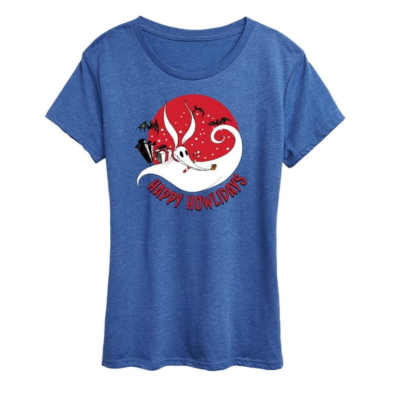 The Nightmare Before Christmas - Happy Howlidays - Women's Short Sleeve Graphic T-Shirt