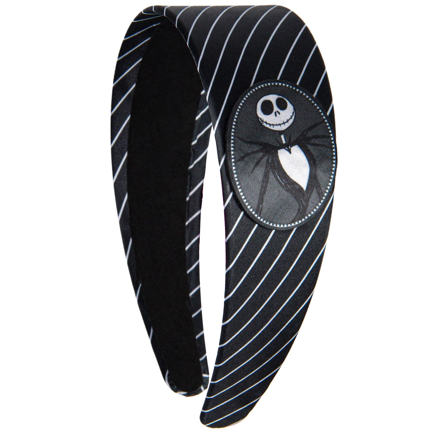 Women Girls Jack Skellington Satin Headband Halloween Cosplay Gift Amazon.com: Disney The Nightmare Before Christmas Headband  main image 4