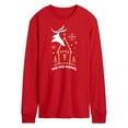 thumbnail image 1 of The Nightmare Before Christmas - Ho Ho Howl - Men's Long Sleeve T-Shirt, 1 of 4