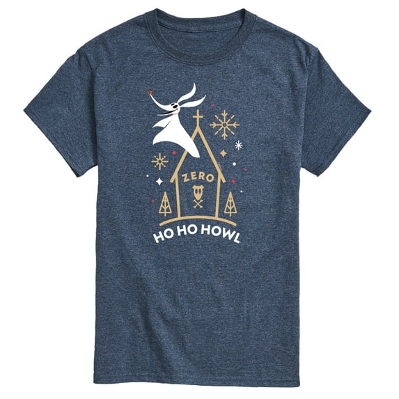 The Nightmare Before Christmas - Ho Ho Howl - Men's Short Sleeve Graphic T-Shirt