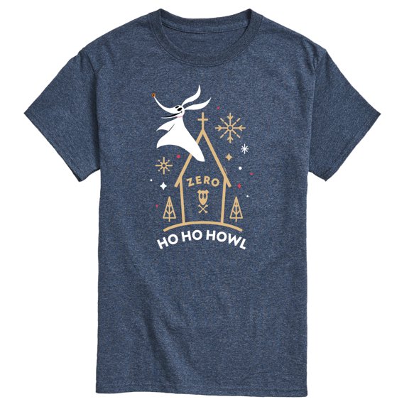 The Nightmare Before Christmas - Ho Ho Howl - Men's Short Sleeve Graphic T-Shirt