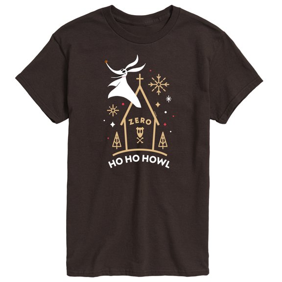 The Nightmare Before Christmas - Ho Ho Howl - Men's Short Sleeve Graphic T-Shirt