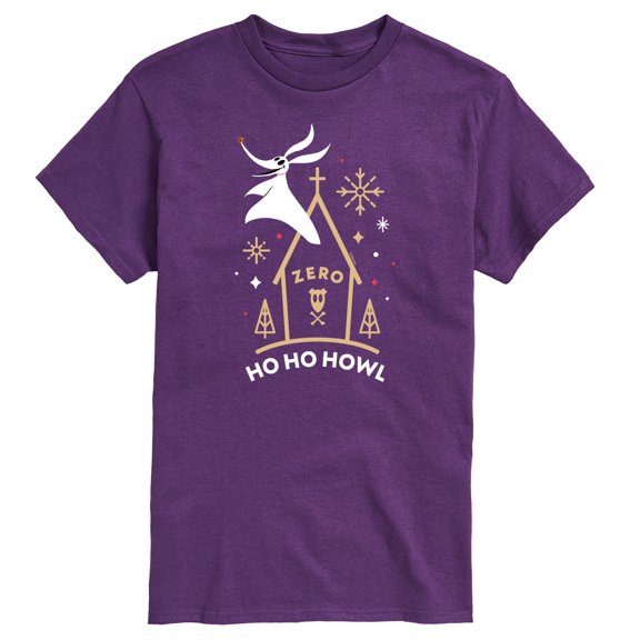 The Nightmare Before Christmas - Ho Ho Howl - Men's Short Sleeve Graphic T-Shirt