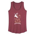 thumbnail image 1 of The Nightmare Before Christmas - Ho Ho Howl - Women's Racerback Tank Top, 1 of 5